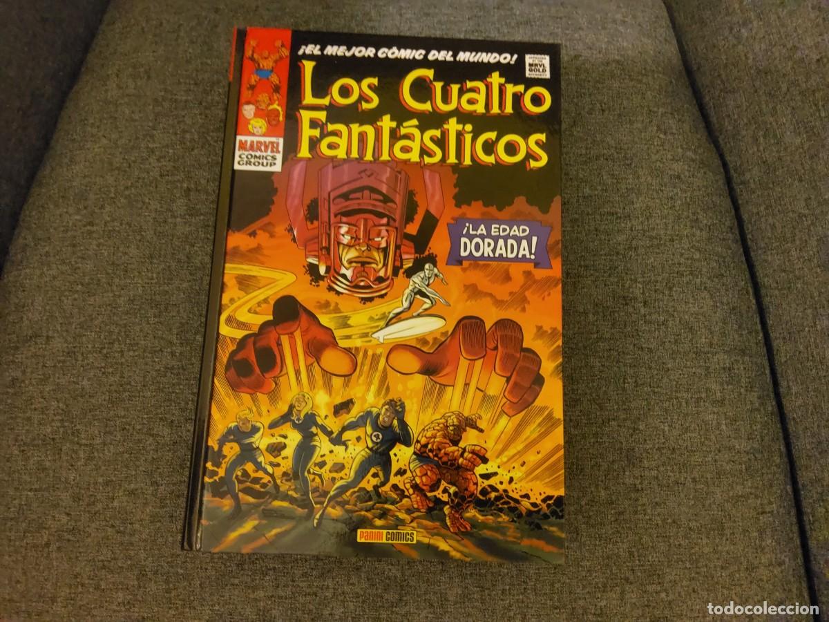 C&oacute;mics: Marvel Gold - Los Cuatro Fant&aacute;sticos - La edad dorada - Panini -