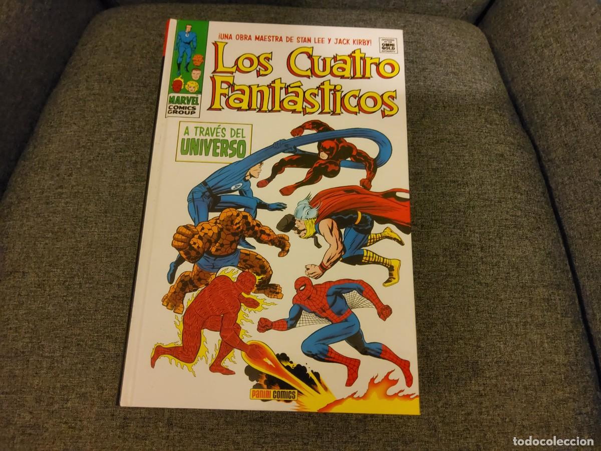 C&oacute;mics: LOS CUATRO FANTASTICOS. MARVEL GOLD. N&ordm; 4. A TRAVES DEL UNIVERSO. PANINI
