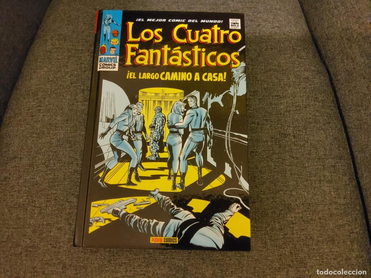 C&oacute;mics: Omnigold Marvel Gold Los 4 fant&aacute;sticos. El largo camino a casa. Tomo 5. Panini.