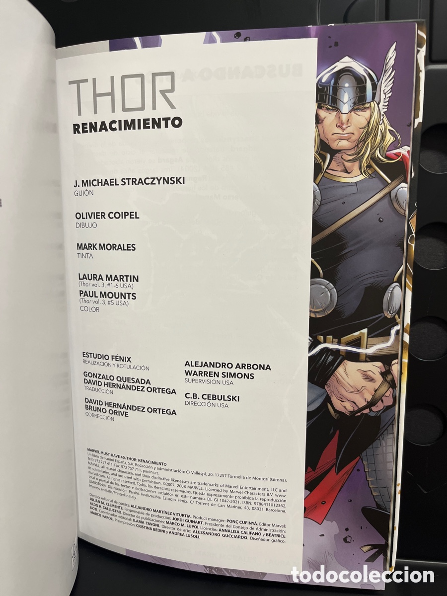 C&oacute;mics: MARVEL MUST HAVE N.40 THOR : RENACIMIENTO ( 2020/&hellip; ) - Foto 3