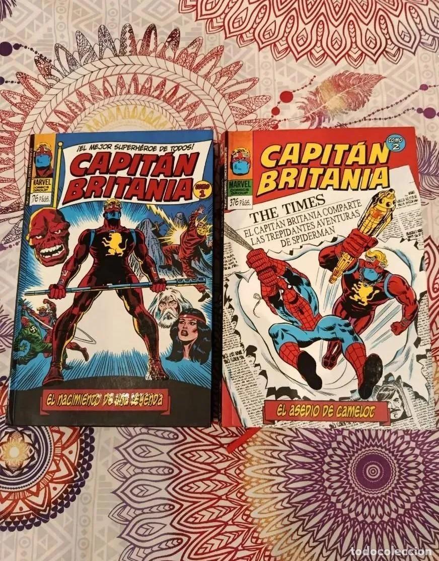 C&oacute;mics: CAPITAN BRITANIA COMPLETA MARVEL LIMITED EDITION