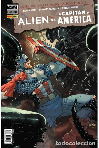 C&oacute;mics: ALIEN VS. CAPITAN AMERICA