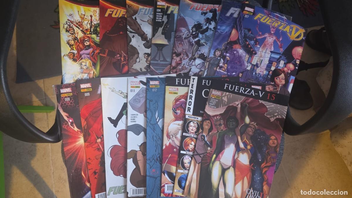 C&oacute;mics: FUERZAS V (COMPLETA 15 N&Uacute;MEROS) - PANINI