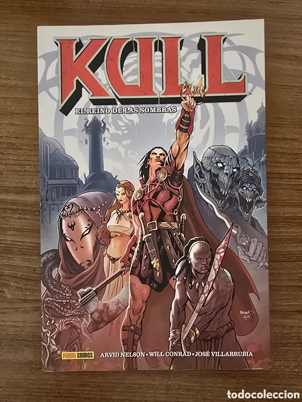 C&oacute;mics: KULL,EL REINO DE LAS SOMBRAS,NUMERO 1,(PANINI COMICS-DARK HORSE BOOK)