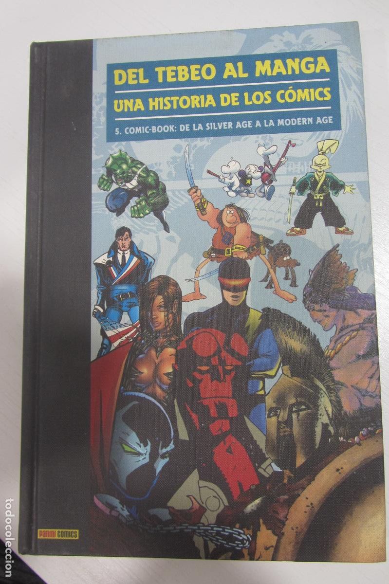 C&oacute;mics: DEL TEBEO AL MANGA UNA HISTORIA DE C&Oacute;MICS 5 COMIC-BOOK DE LA SILVER A LA MODERN AGE PANINI arx282