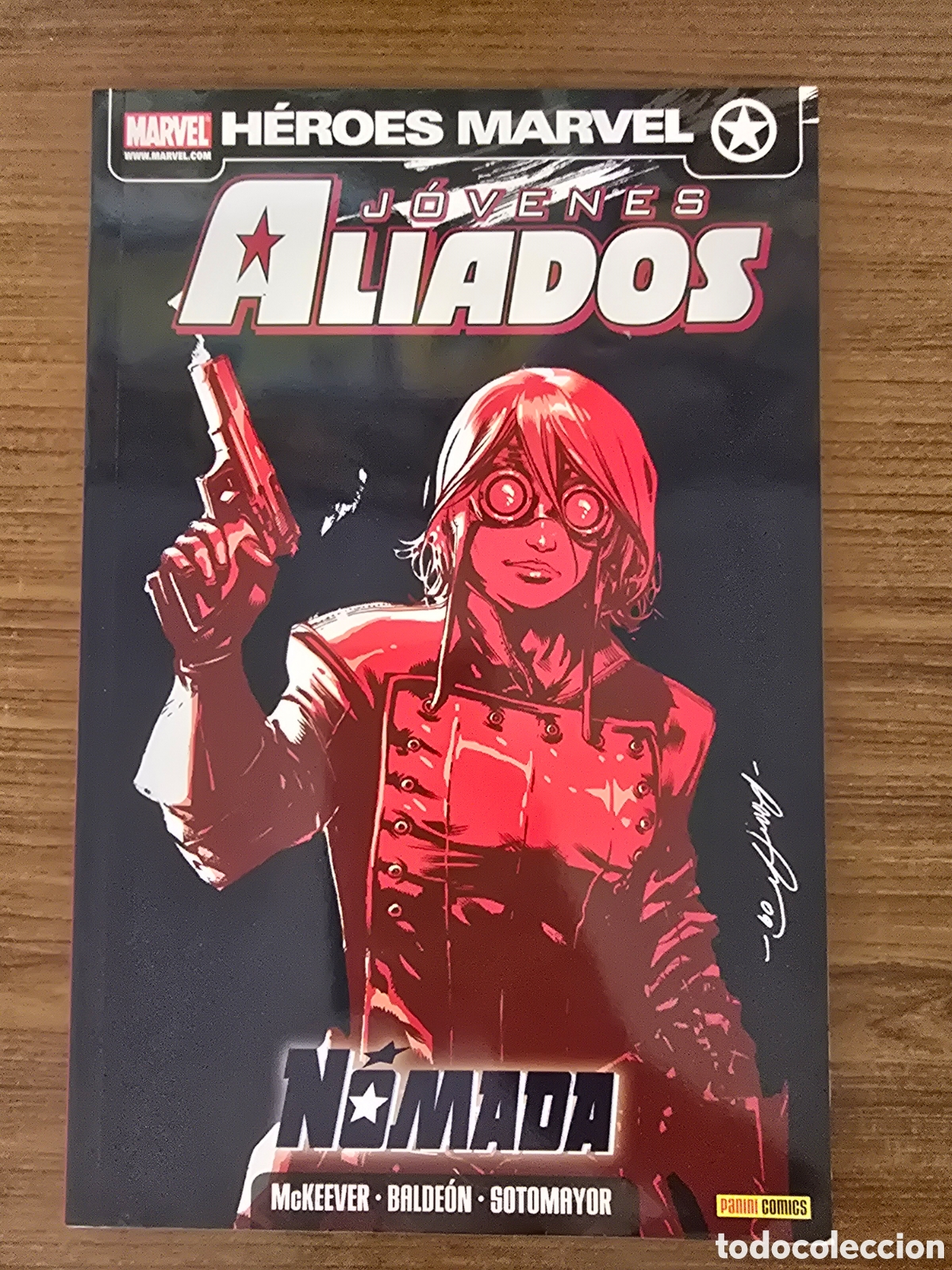 C&oacute;mics: JOVENES ALIADOS,NOMADA,HEROES MARVEL,(PANINI COMICS-MARVEL)