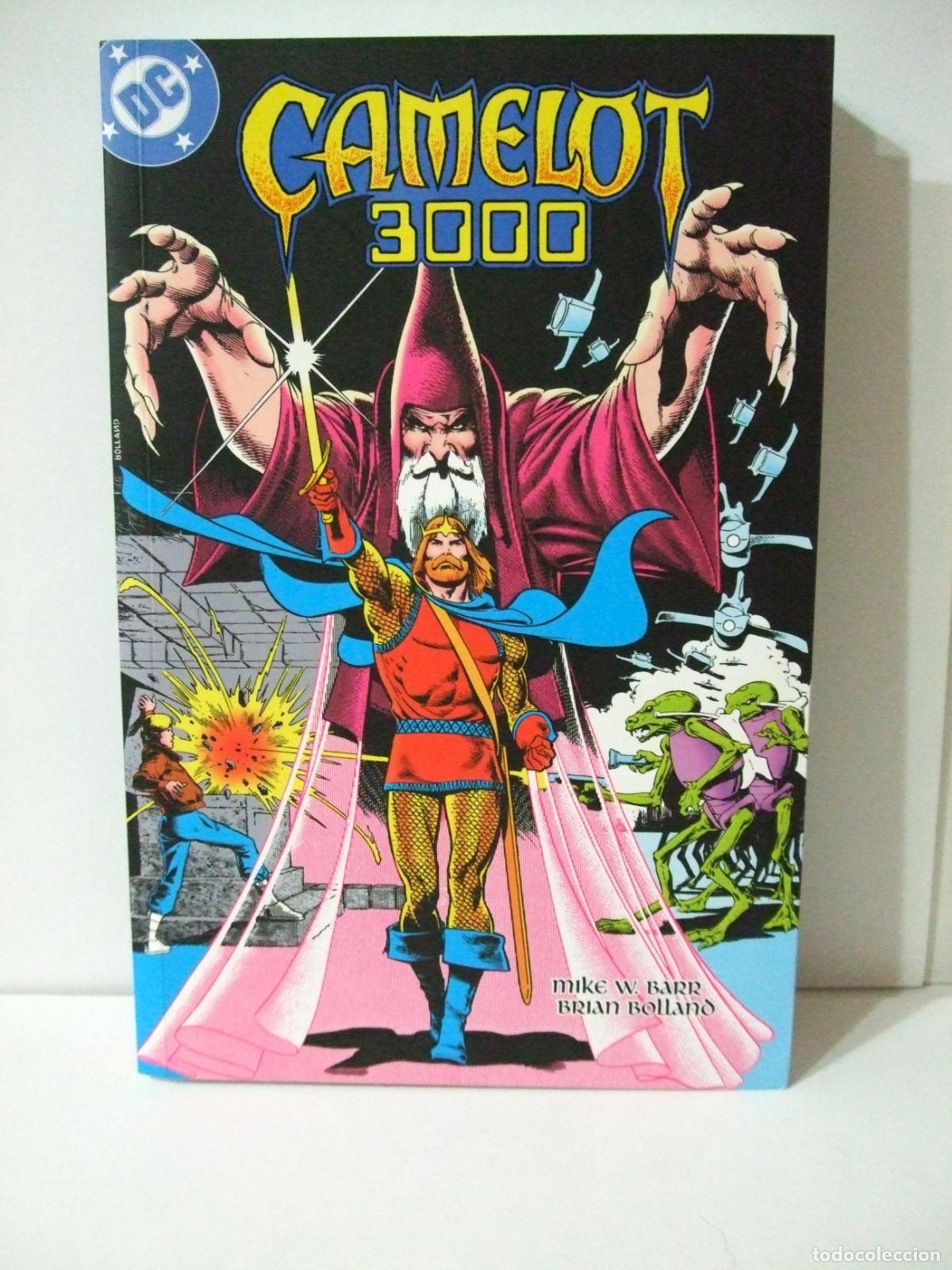 C&oacute;mics: CAMELOT 3000 TOMO &Uacute;NICO - MIKE W. BARR BRIAN BOLLAND DC PANINI COMICS 2025 - TAPA BLANDA