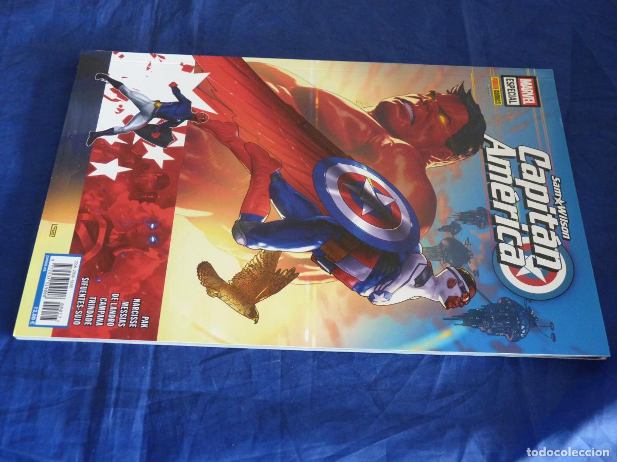 C&oacute;mics: Sam Wilson Capitan America Especial Panini OREFSLL - Foto 4
