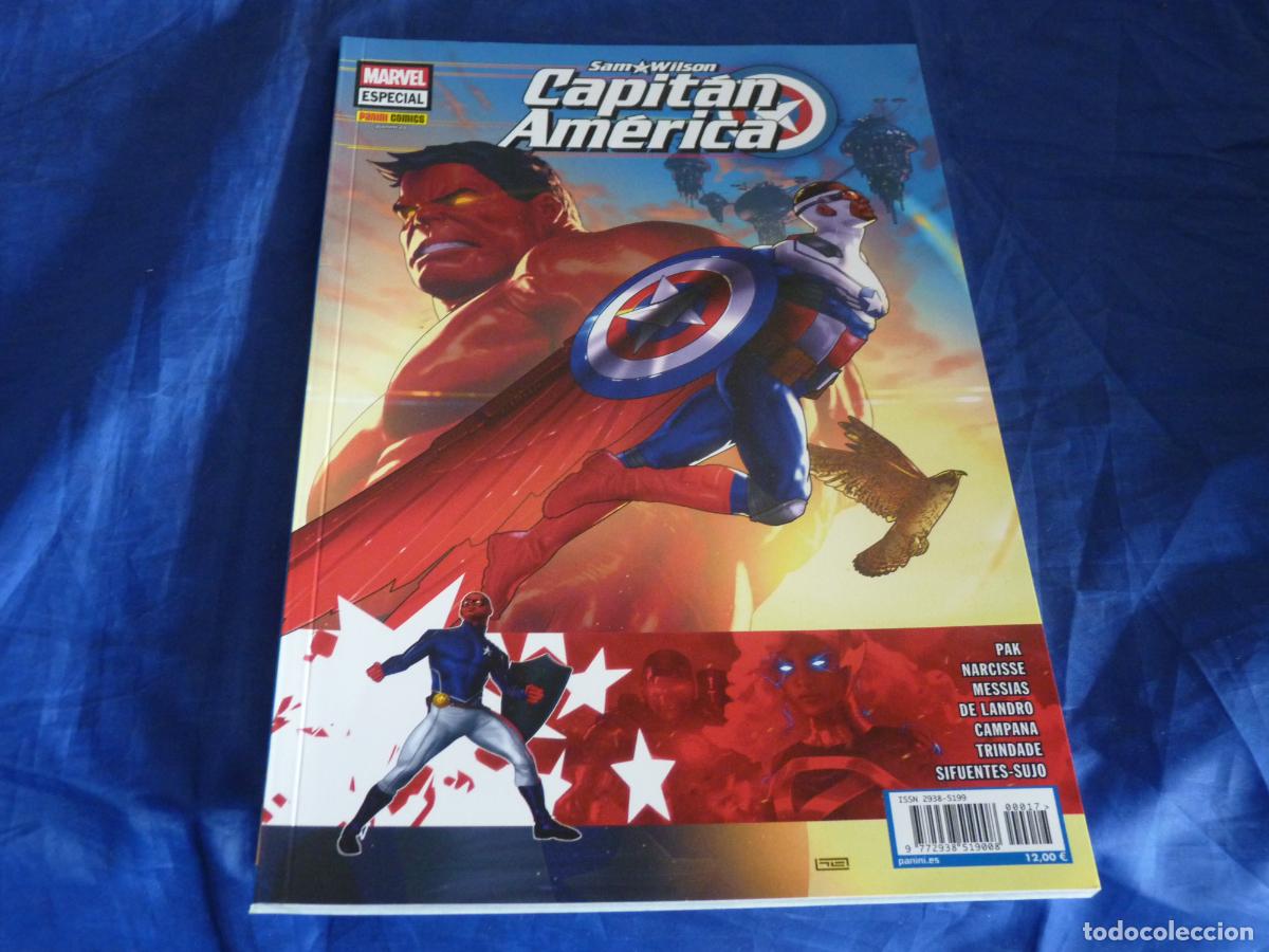 C&oacute;mics: Sam Wilson Capitan America Especial Panini OREFSLL