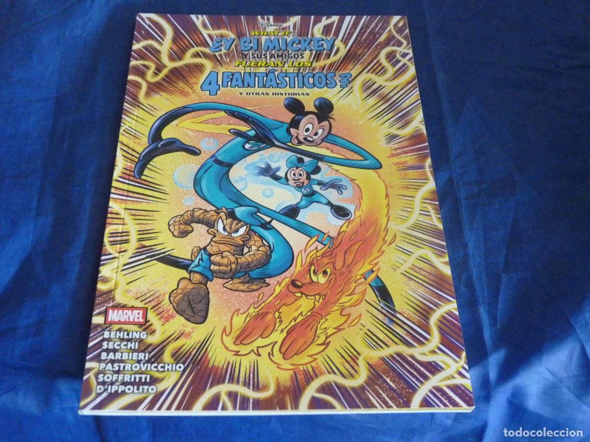 C&oacute;mics: What IF: &iquest;Y si Mickey y sus amigos fueran los 4 fantasticos? Panini OREFSLL