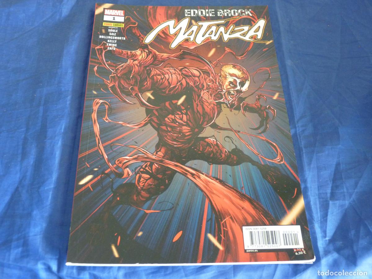 C&oacute;mics: Eddie Brock Matanza #1 Panini OREFSLL