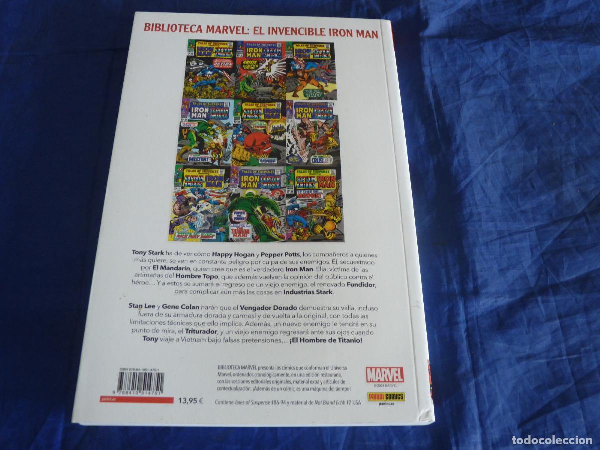 C&oacute;mics: Biblioteca Marvel El invencible Iron Man #6 Panini OREFSLL - Foto 2