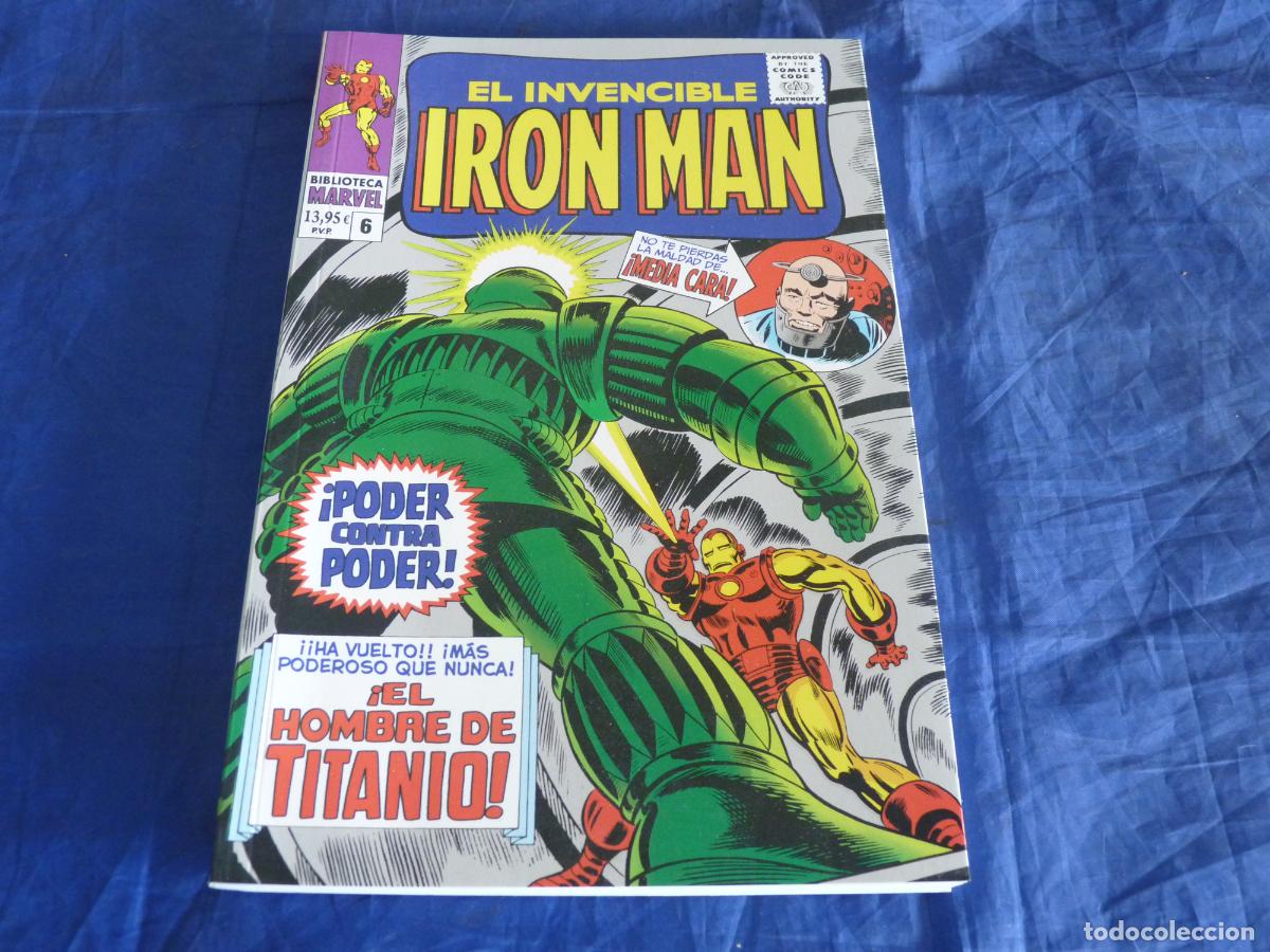 C&oacute;mics: Biblioteca Marvel El invencible Iron Man #6 Panini OREFSLL