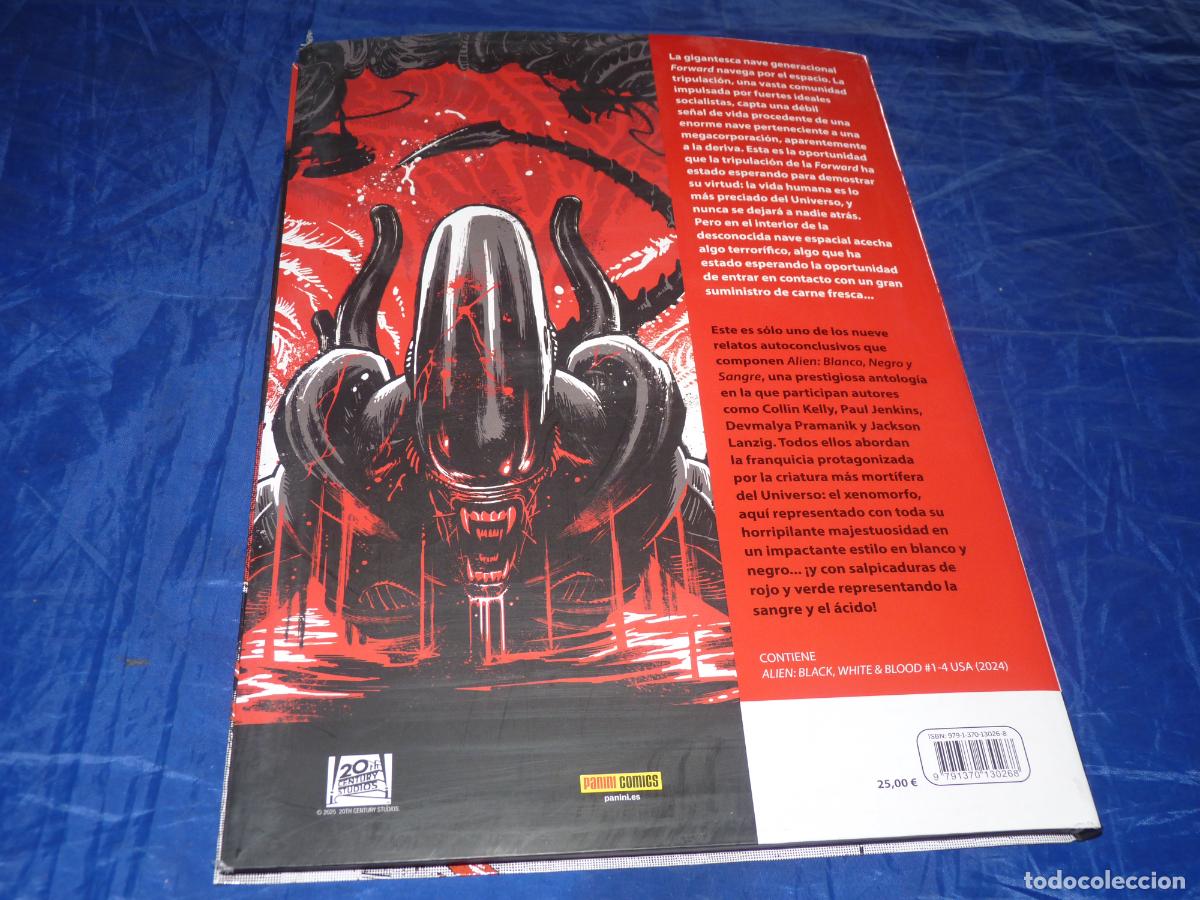 C&oacute;mics: Alien Blanco, negro y sangre Panini OREFSLL - Foto 2