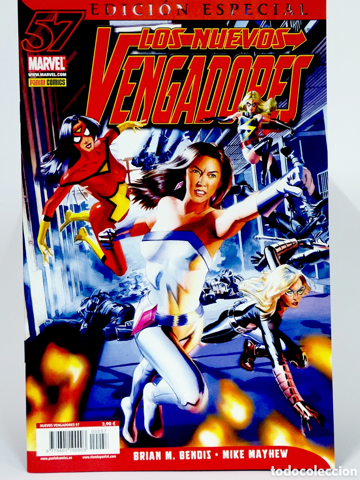 C&oacute;mics: C&Oacute;MIC LOS NUEVOS VENGADORES 57 VOL.1 EDICION ESPECIAL PANINI MARVEL VOLUMEN GRAPA DE KIOSCO
