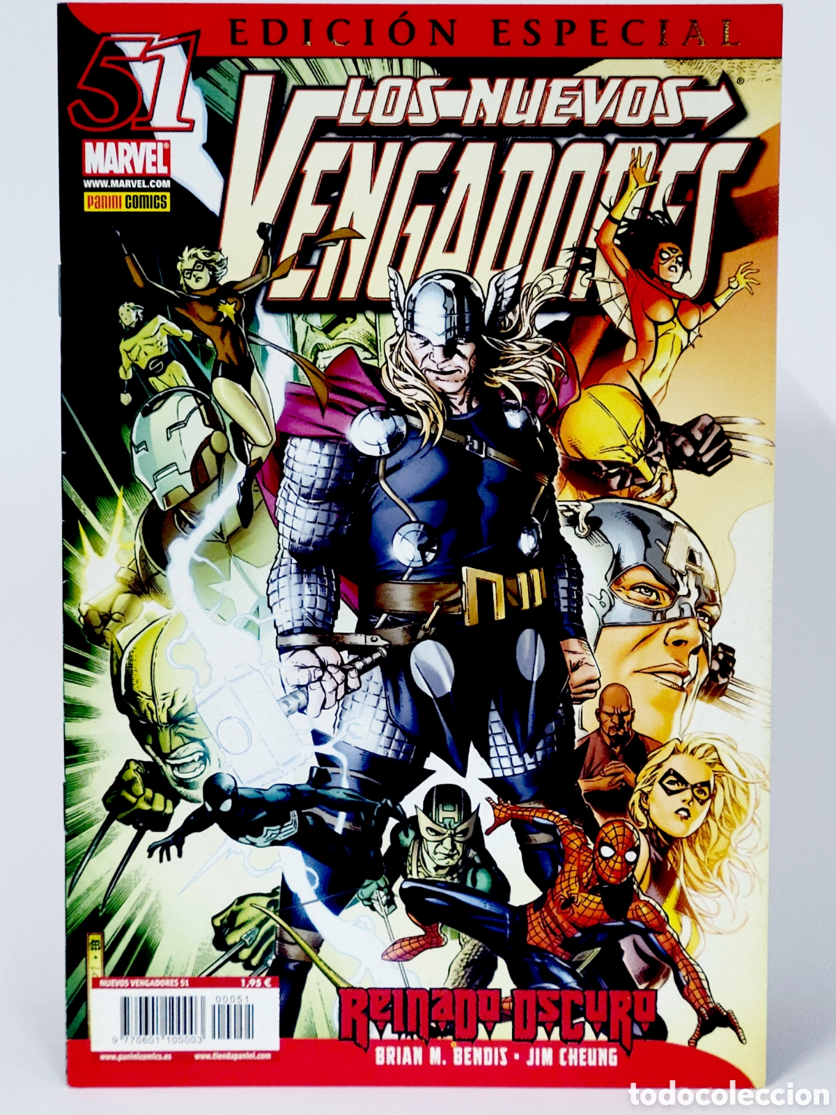 C&oacute;mics: C&Oacute;MIC LOS NUEVOS VENGADORES 51 VOL.1 EDICION ESPECIAL PANINI MARVEL VOLUMEN GRAPA DE KIOSCO