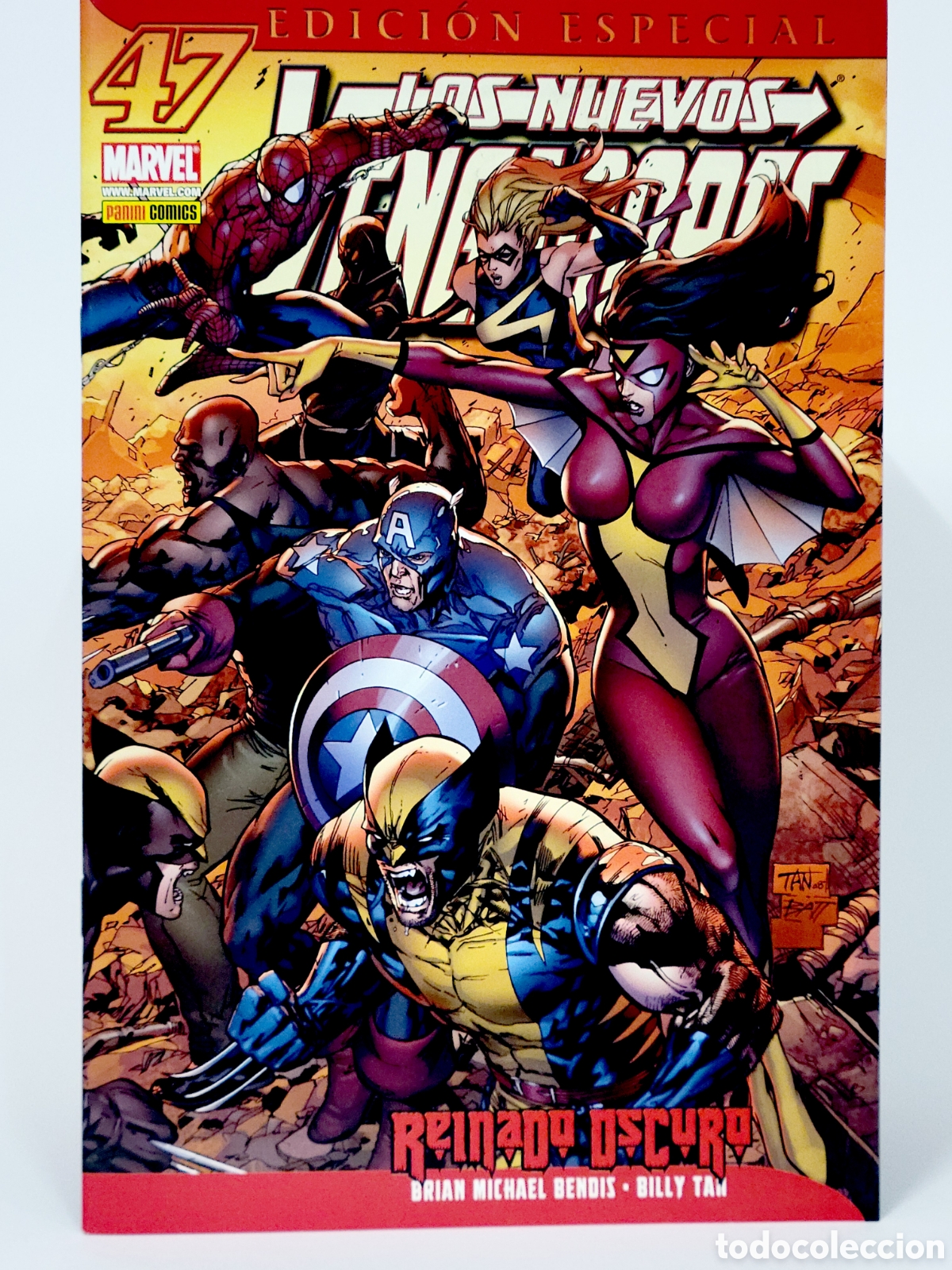 C&oacute;mics: C&Oacute;MIC LOS NUEVOS VENGADORES 47 VOL.1 EDICION ESPECIAL PANINI MARVEL VOLUMEN GRAPA DE KIOSCO
