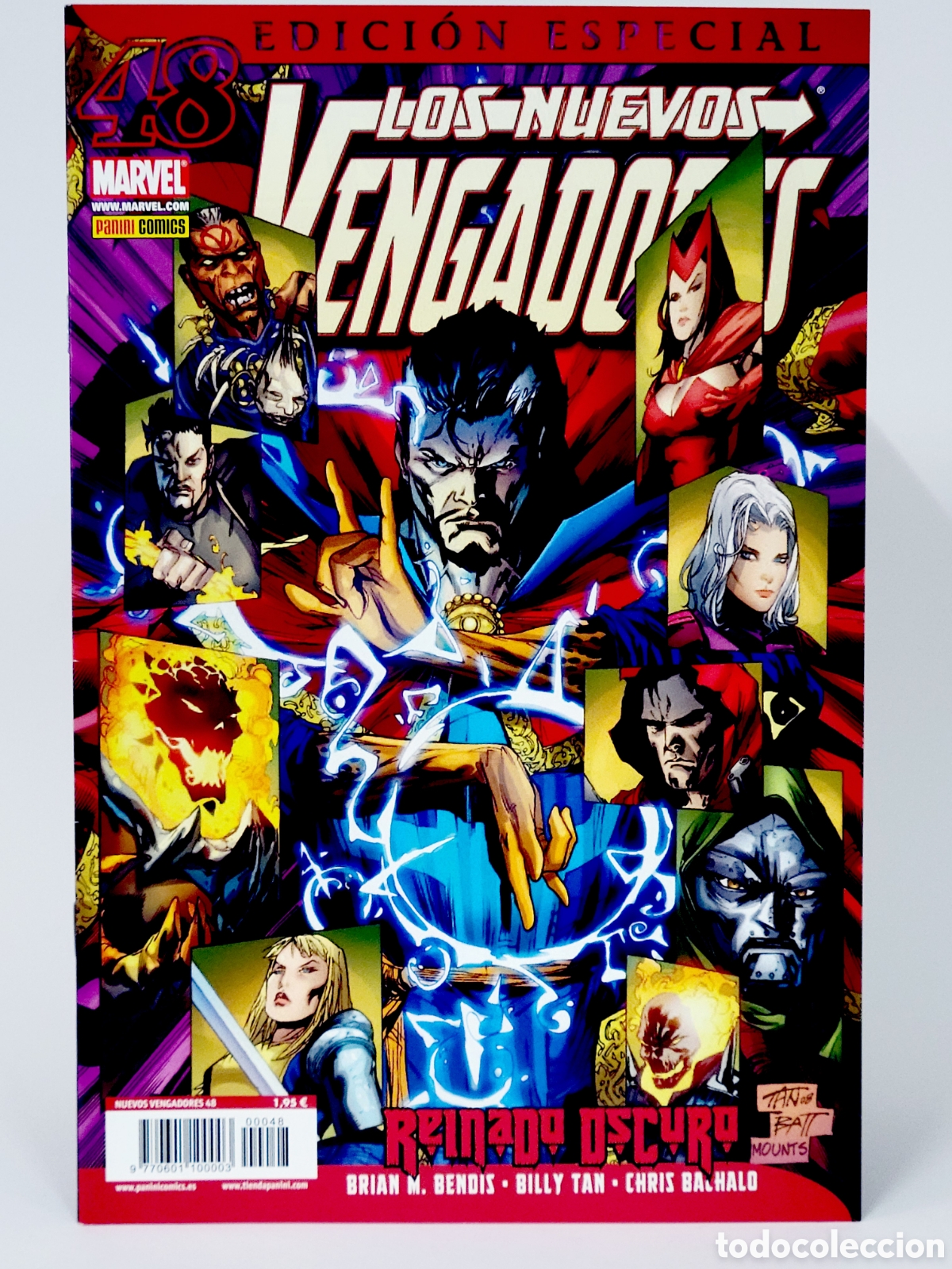 C&oacute;mics: C&Oacute;MIC LOS NUEVOS VENGADORES 48 VOL.1 EDICION ESPECIAL PANINI MARVEL VOLUMEN GRAPA DE KIOSCO
