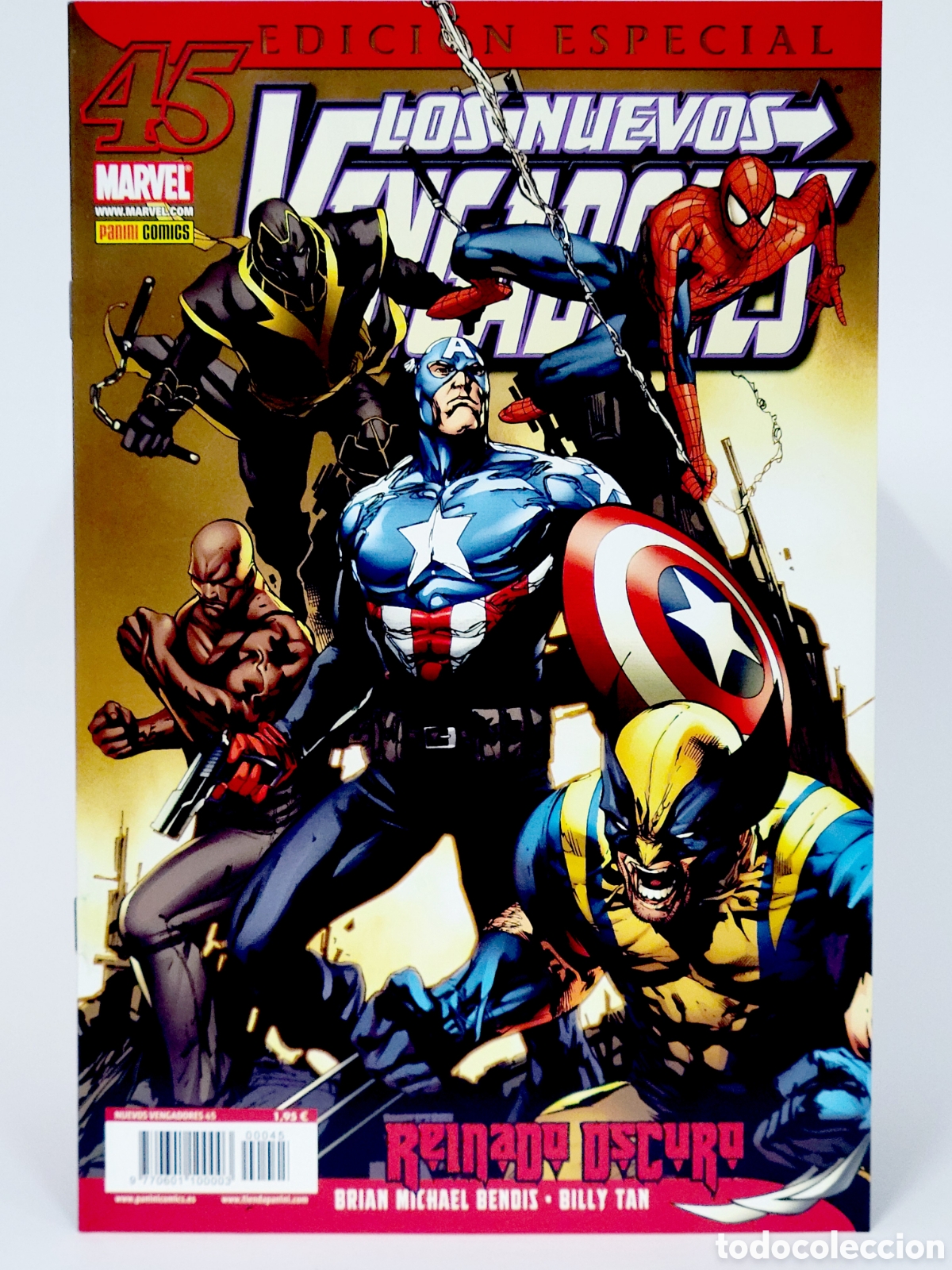 C&oacute;mics: C&Oacute;MIC LOS NUEVOS VENGADORES 45 VOL.1 EDICION ESPECIAL PANINI MARVEL VOLUMEN GRAPA DE KIOSCO