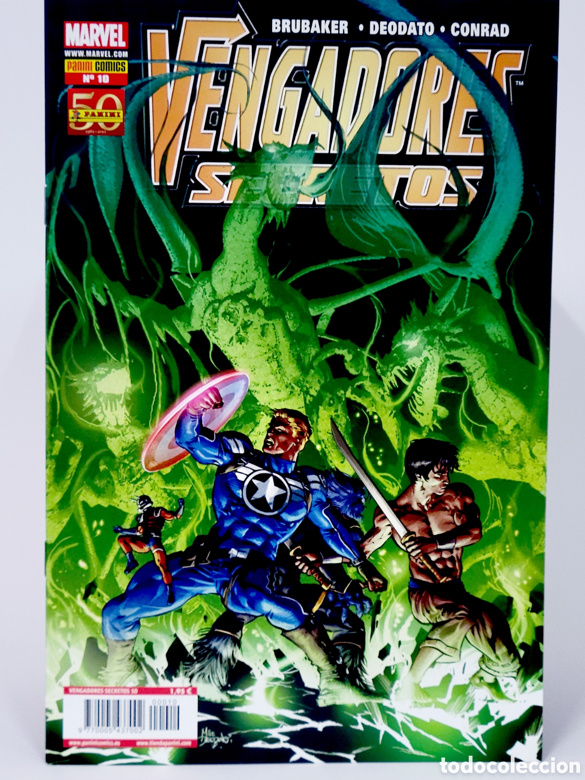 C&oacute;mics: C&Oacute;MIC VENGADORES SECRETOS 10 EDICION ESPECIAL PANINI MARVEL GRAPA DE KIOSCO