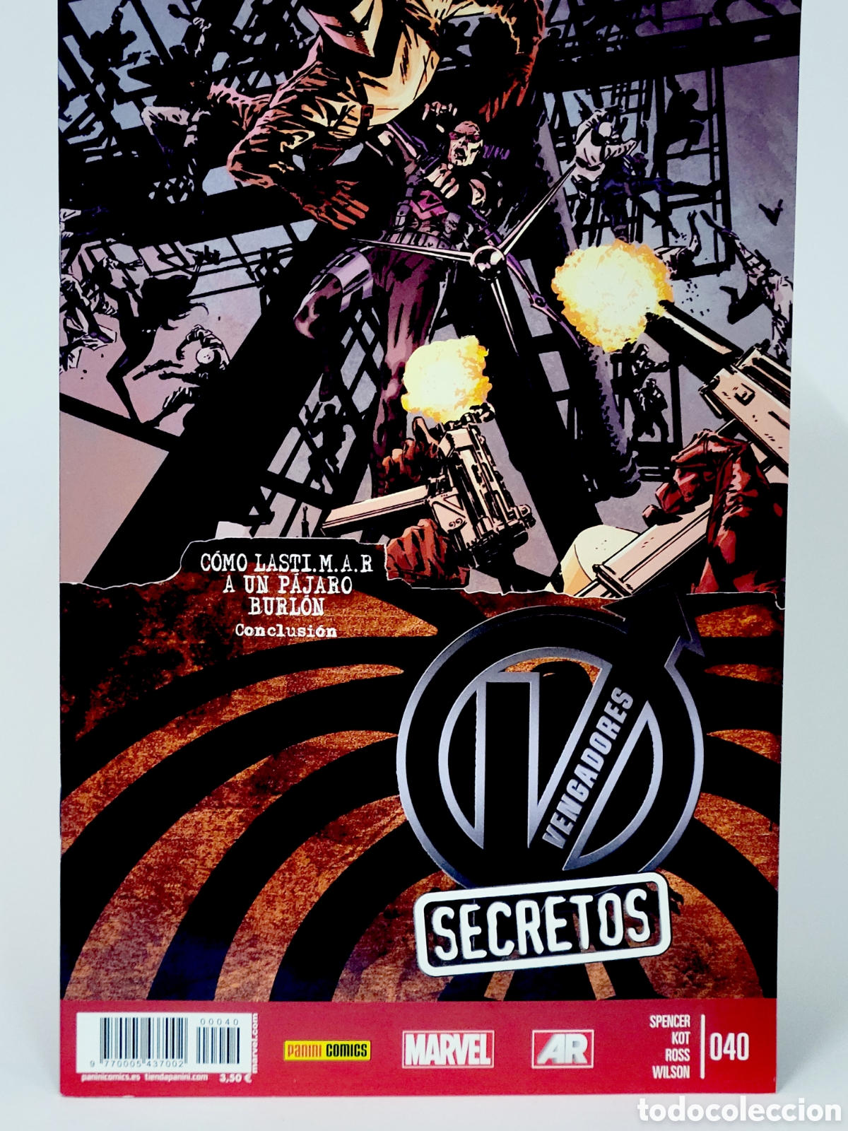 C&oacute;mics: C&Oacute;MIC VENGADORES SECRETOS 40 EDICION ESPECIAL PANINI MARVEL GRAPA DE KIOSCO