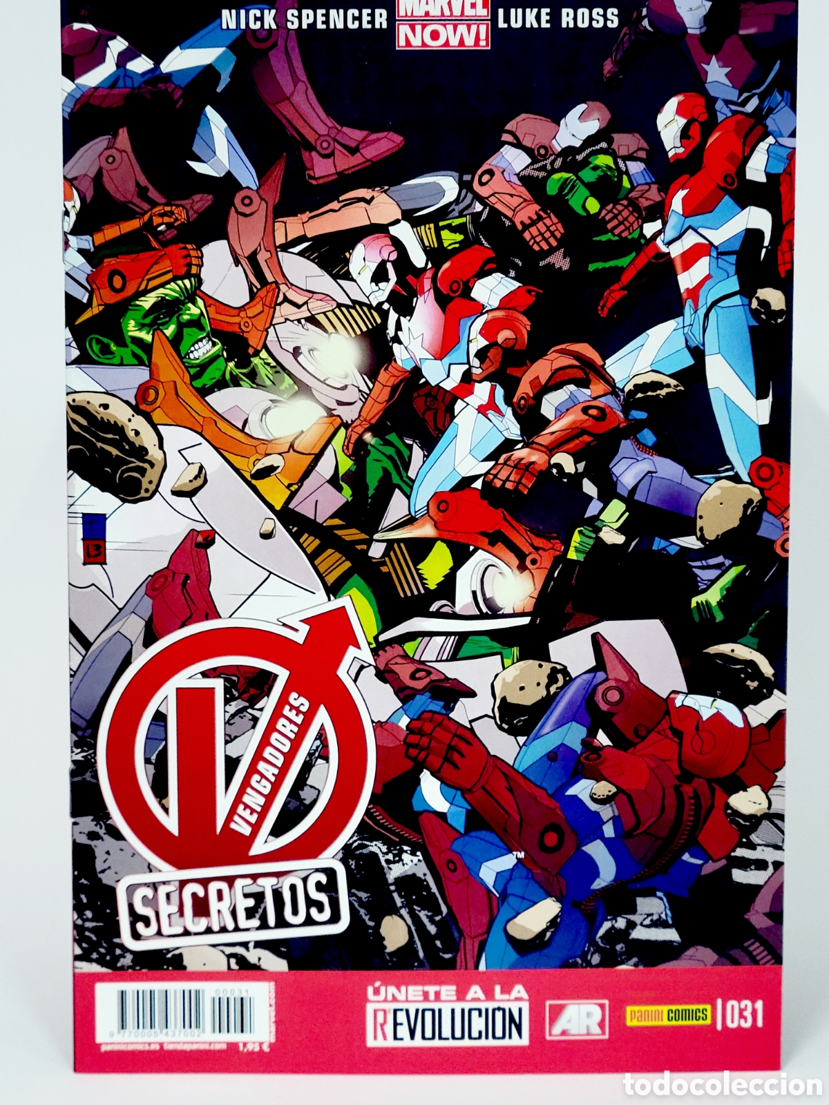 C&oacute;mics: C&Oacute;MIC VENGADORES SECRETOS 31 MARVEL NOW PANINI MARVEL GRAPA DE KIOSCO