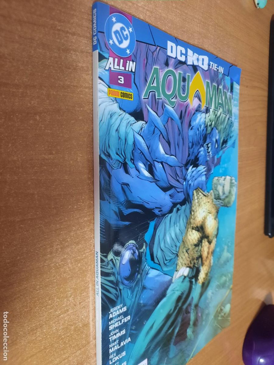 C&oacute;mics: AQUAMAN N&ordm; 3 - ED. PANINI - Foto 2