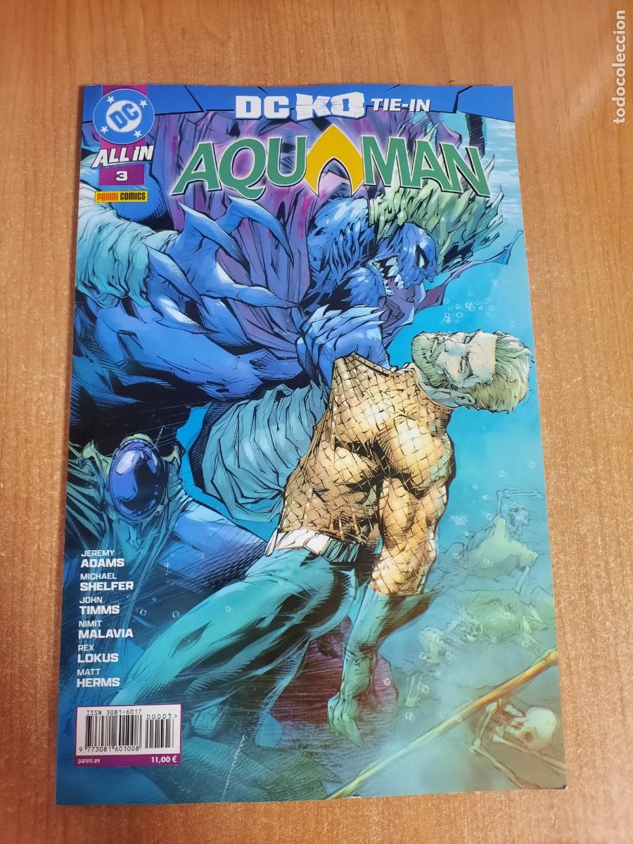 C&oacute;mics: AQUAMAN N&ordm; 3 - ED. PANINI