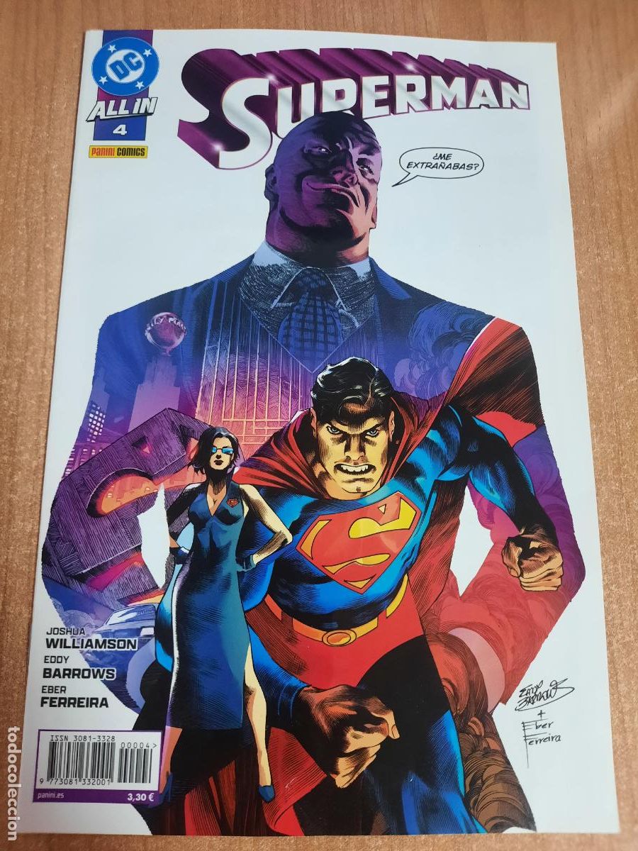 C&oacute;mics: ALL IN SUPERMAN N&ordm; 1 Y 4 - ED. PANINI - Foto 3