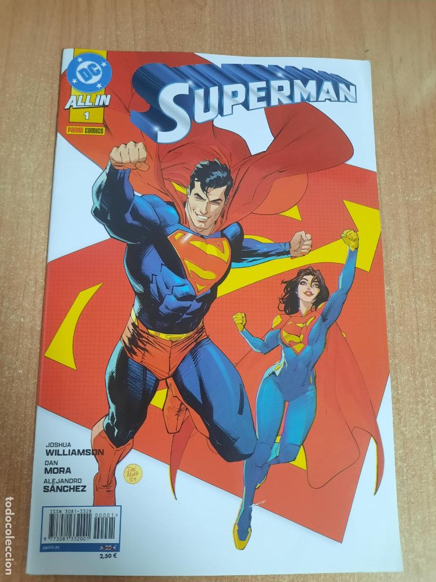 C&oacute;mics: ALL IN SUPERMAN N&ordm; 1 Y 4 - ED. PANINI