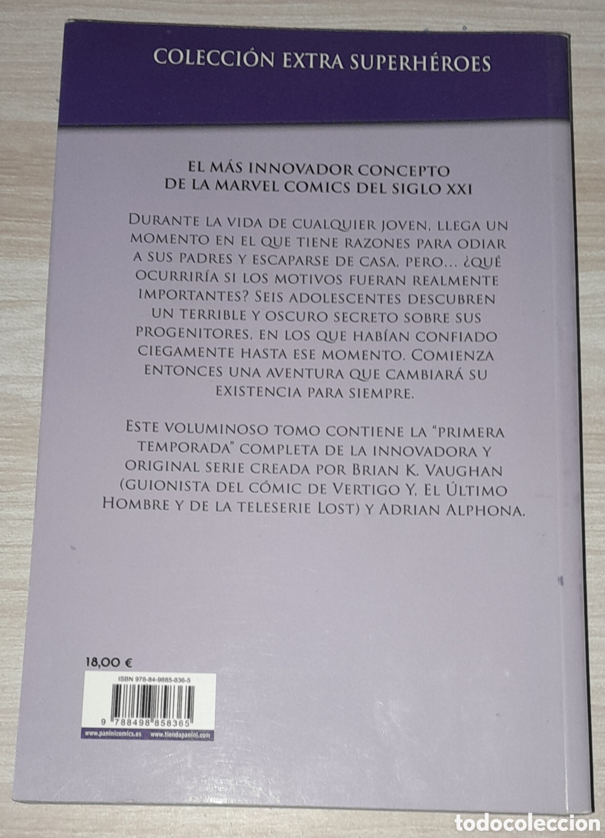 C&oacute;mics: RUNAWAYS VOL.1 COMPLETO - Foto 3