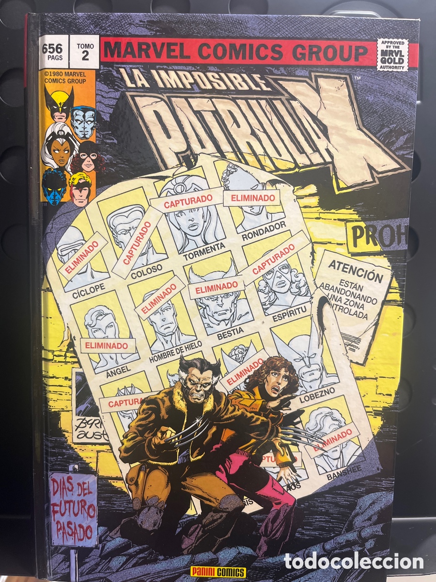 C&oacute;mics: LA IMPOSIBLE PATRULLA X N.2 D&Iacute;AS DEL FUTURO PASADO MARVEL GOLD OMNIGOLD ( 2011/2026 )
