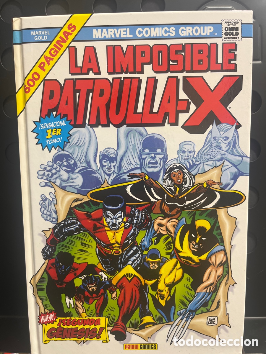 C&oacute;mics: LA IMPOSIBLE PATRULLA X N.1 SEGUNDA G&Eacute;NESIS MARVEL GOLD OMNIGOLD ( 2011/2026 )
