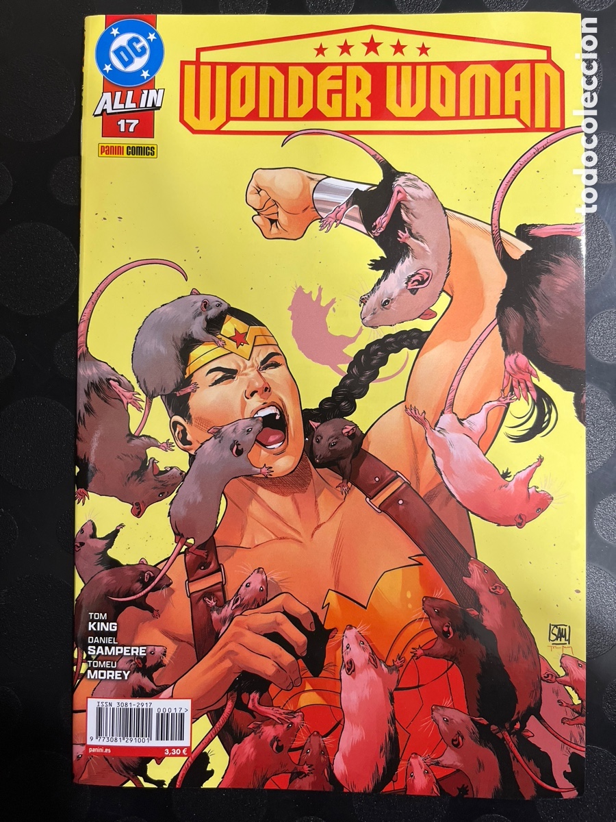 C&oacute;mics: WONDER WOMAN N.17 LA ISLA DE RATONES Y HOMBRES DC ALL IN ( 2025/&hellip; )