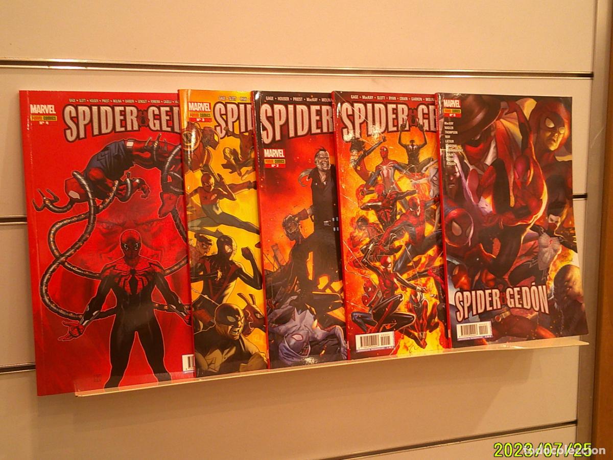 C&oacute;mics: SPIDER-GEDON COMPLETA 5 NUMEROS 0-1-2-3 Y 4 - PANINI OFERTA