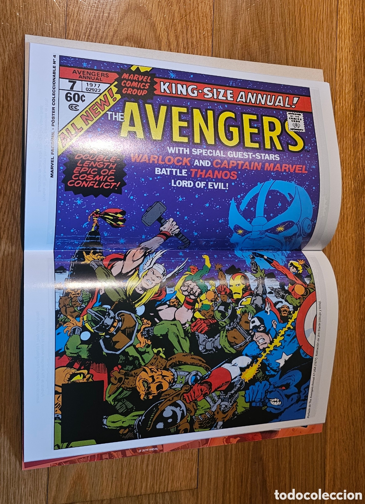 C&oacute;mics: Marvel facs&iacute;mil num. 4 - Los vengadores anual 7 - Foto 2