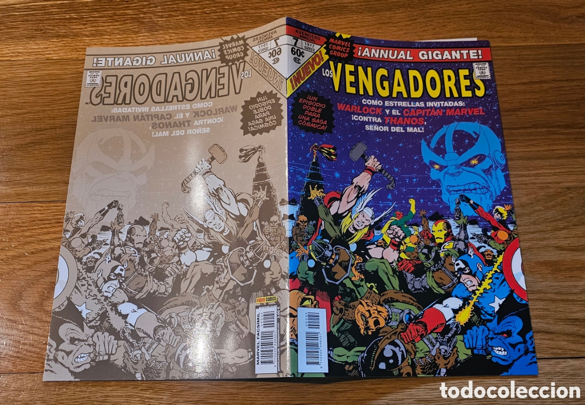 C&oacute;mics: Marvel facs&iacute;mil num. 4 - Los vengadores anual 7 - Foto 5
