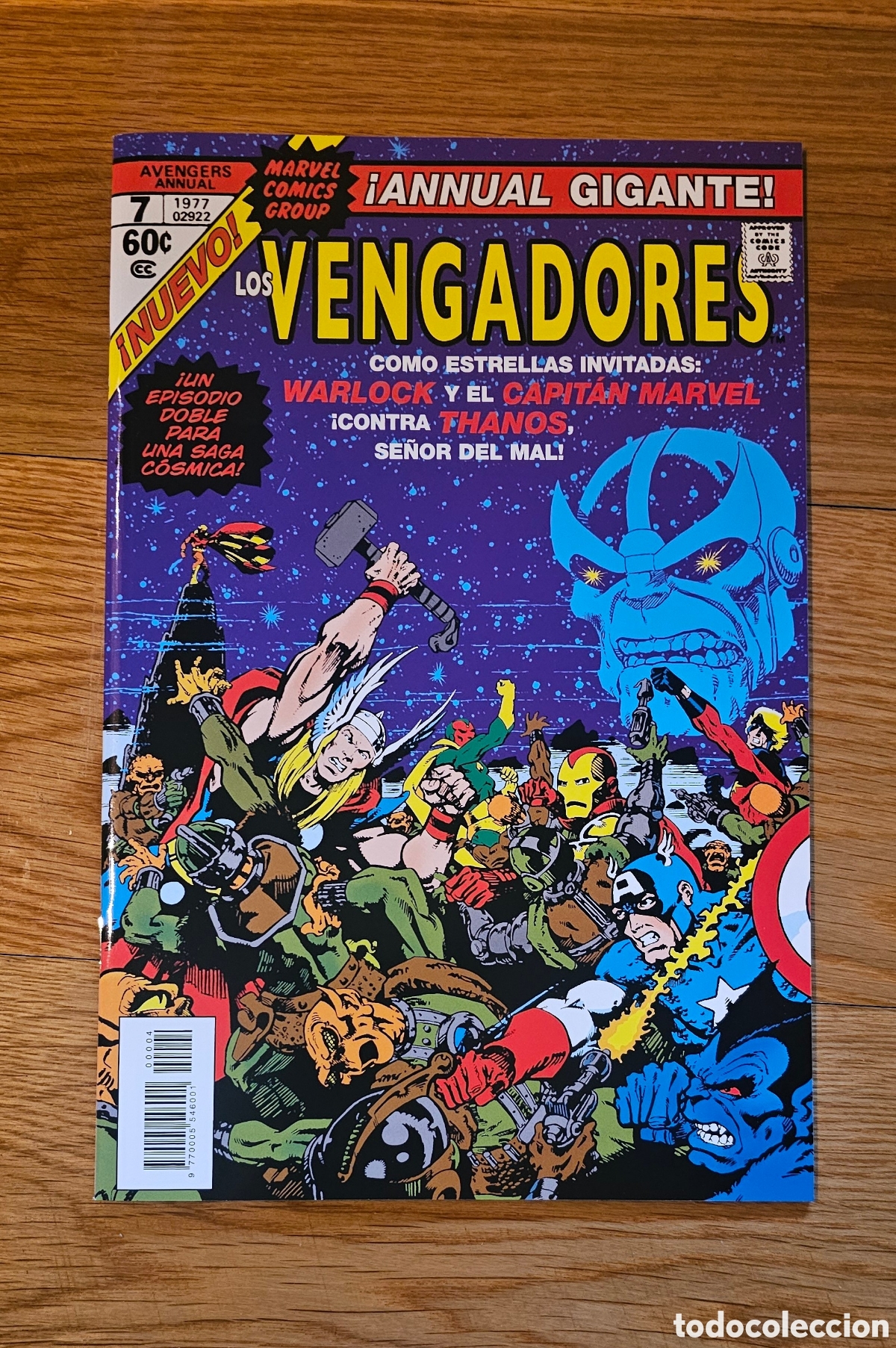 C&oacute;mics: Marvel facs&iacute;mil num. 4 - Los vengadores anual 7