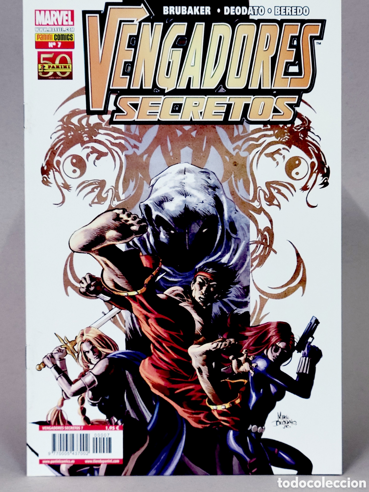 C&oacute;mics: C&Oacute;MIC VENGADORES SECRETOS 7 PANINI MARVEL GRAPA DE KIOSCO
