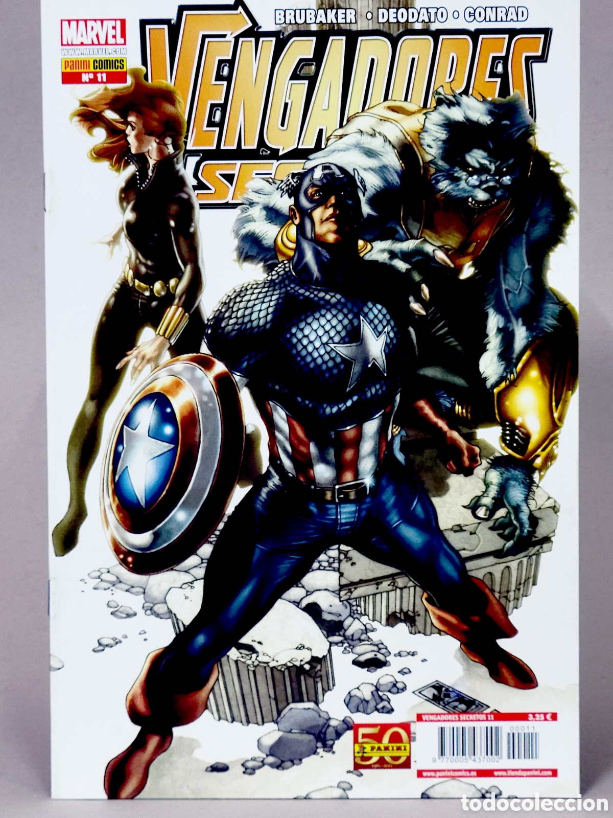 C&oacute;mics: C&Oacute;MIC VENGADORES SECRETOS 11 PANINI MARVEL GRAPA DE KIOSCO