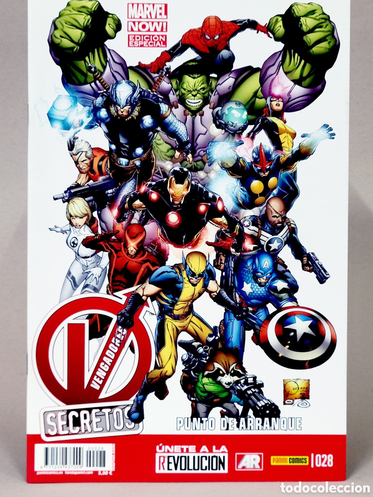 C&oacute;mics: C&Oacute;MIC VENGADORES SECRETOS 28 PANINI MARVEL GRAPA DE KIOSCO