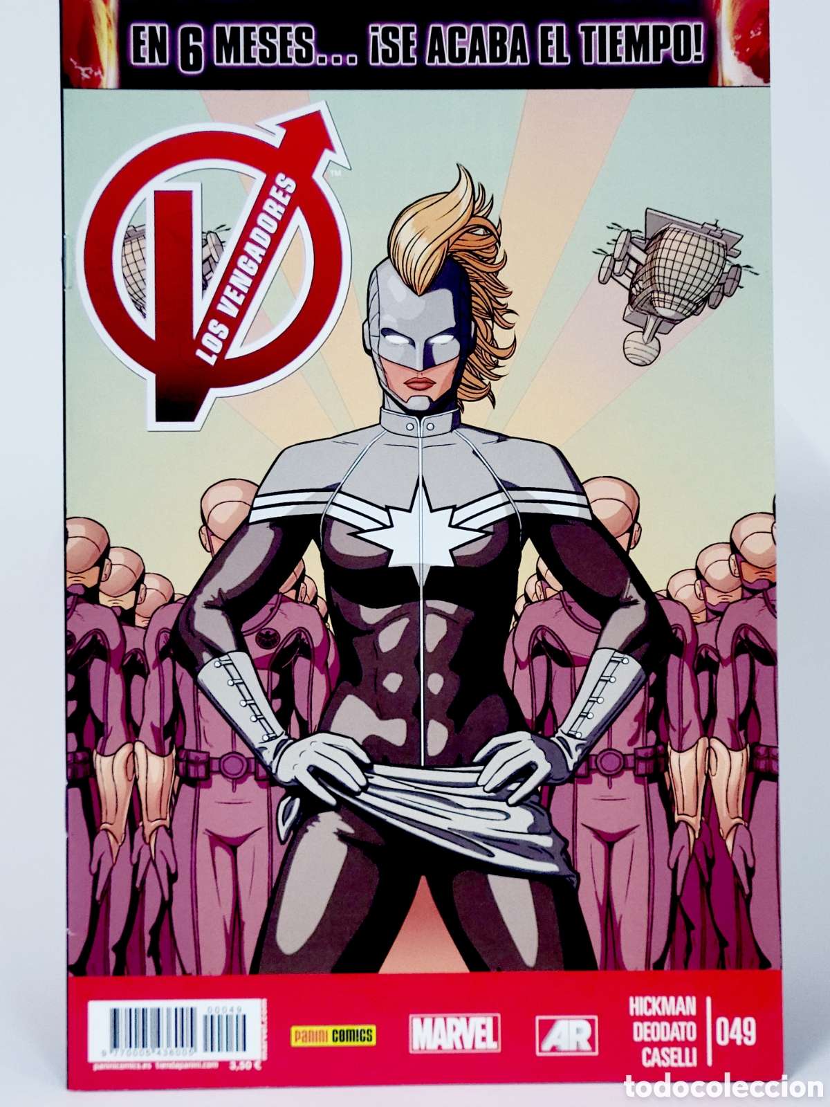 C&oacute;mics: C&Oacute;MIC LOS VENGADORES 49 PANINI MARVEL GRAPA DE KIOSCO