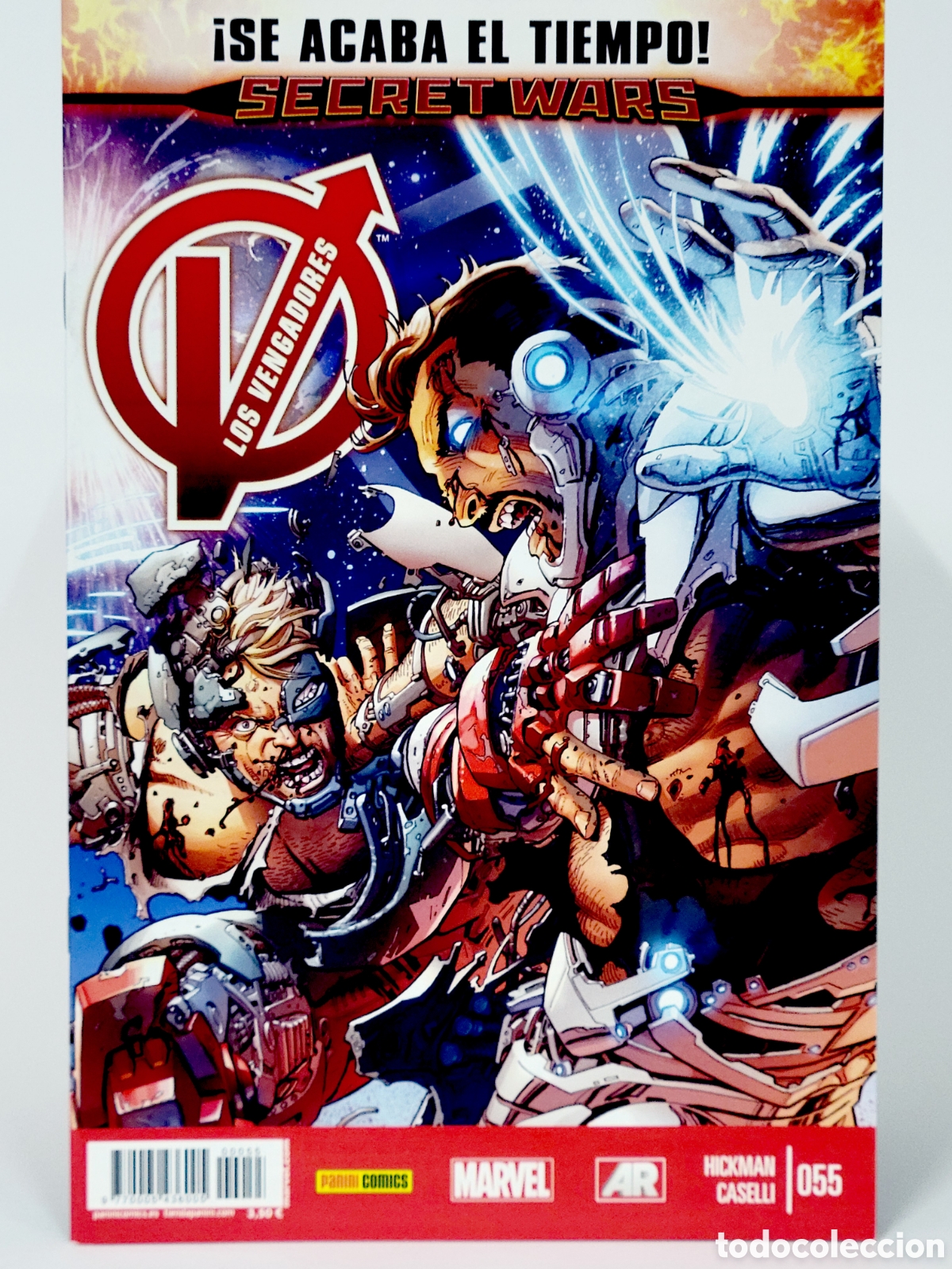 C&oacute;mics: C&Oacute;MIC LOS VENGADORES 55 SECRET WARS PANINI MARVEL GRAPA DE KIOSCO
