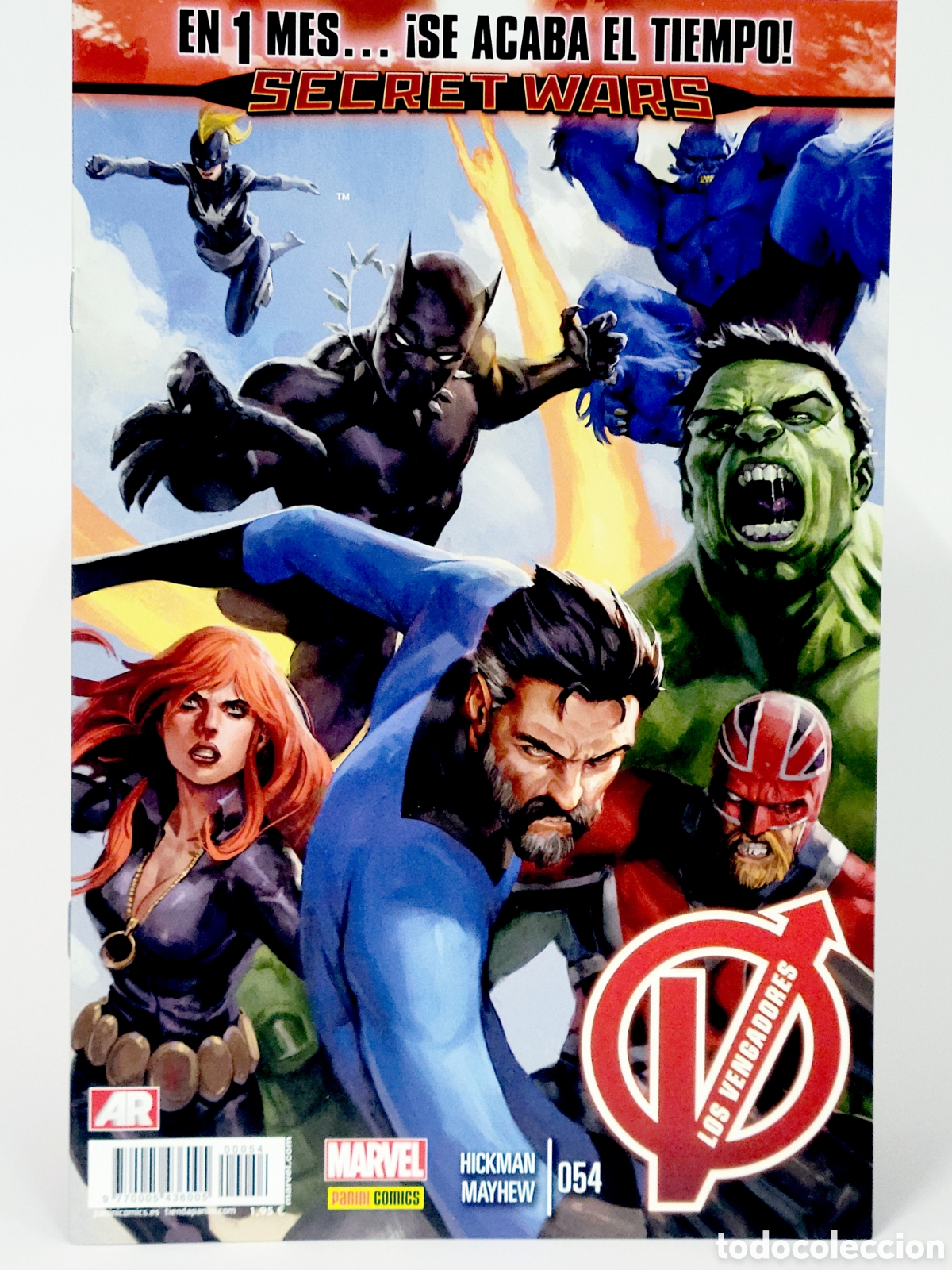 C&oacute;mics: C&Oacute;MIC LOS VENGADORES 54 SECRET WARS PANINI MARVEL GRAPA DE KIOSCO