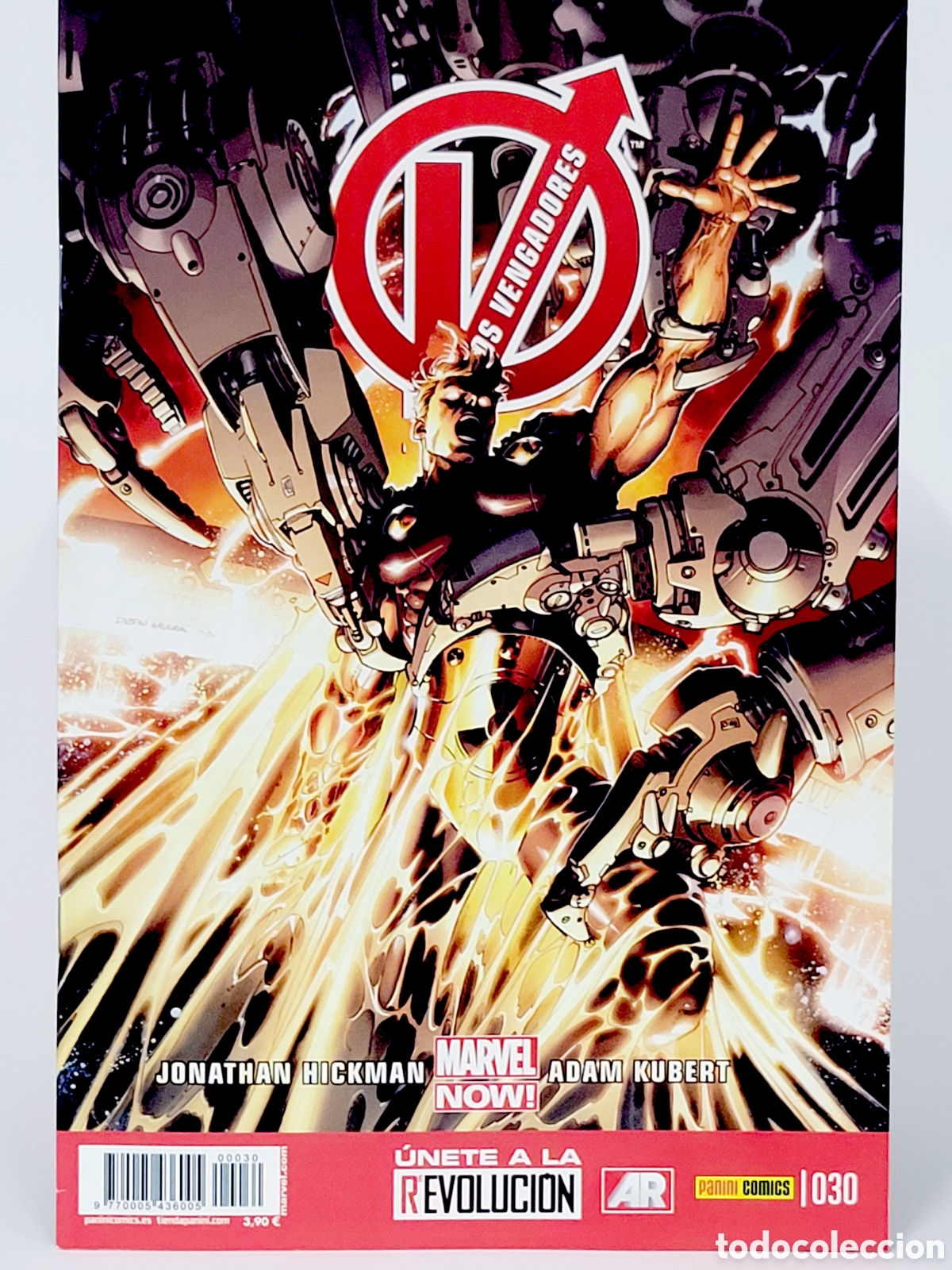 C&oacute;mics: C&Oacute;MIC LOS VENGADORES 30 PANINI MARVEL GRAPA DE KIOSCO