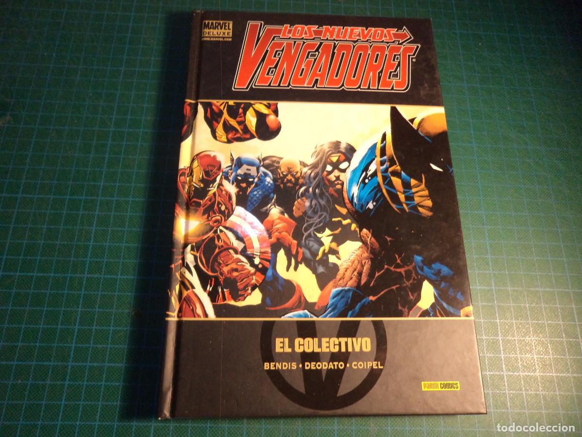 C&oacute;mics: Los Nuevos Vengadores. El colectivo. Marvel de Luxe. Panini.