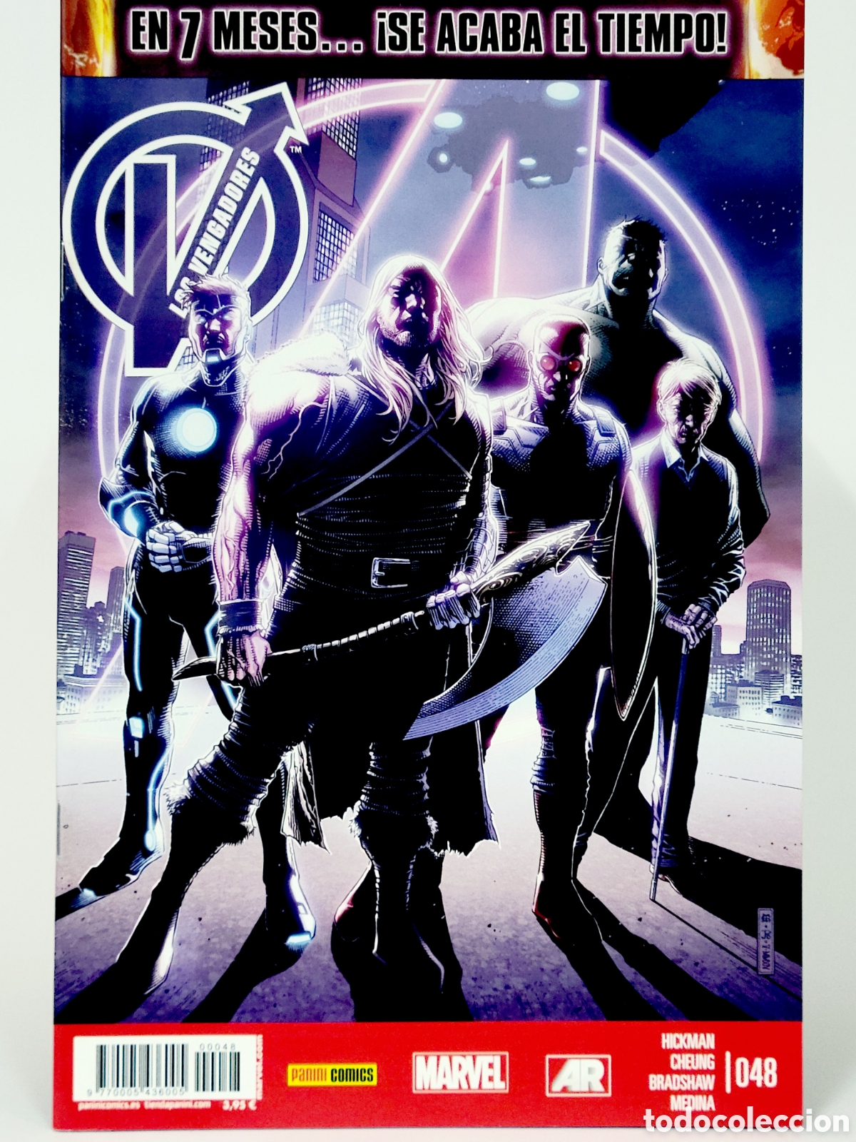C&oacute;mics: C&Oacute;MIC LOS VENGADORES 48 VOL.4 PANINI VOLUMEN MARVEL GRAPA DE KIOSCO