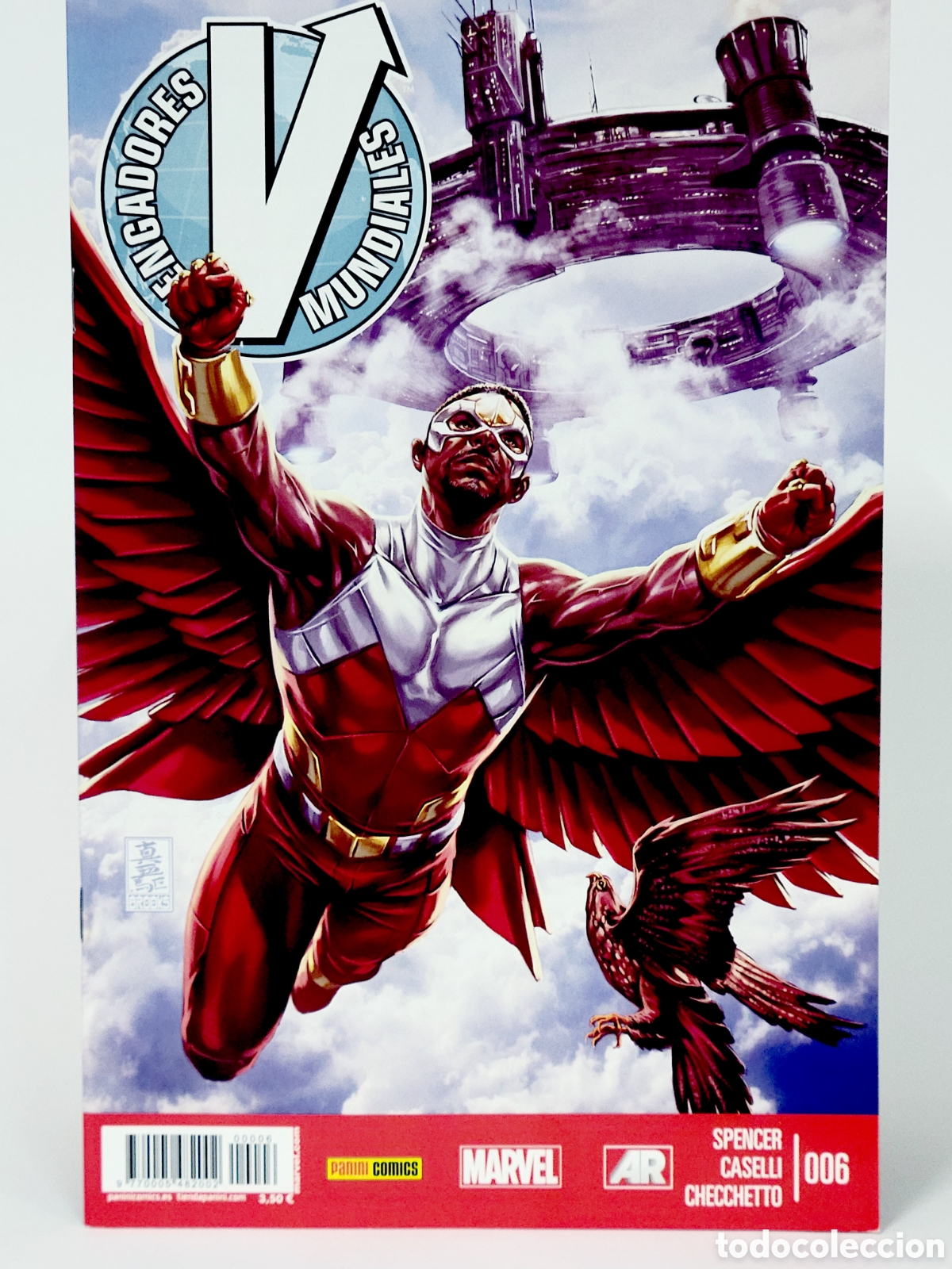 C&oacute;mics: C&Oacute;MIC VENGADORES MUNDIALES 6 PANINI MARVEL GRAPA DE KIOSCO
