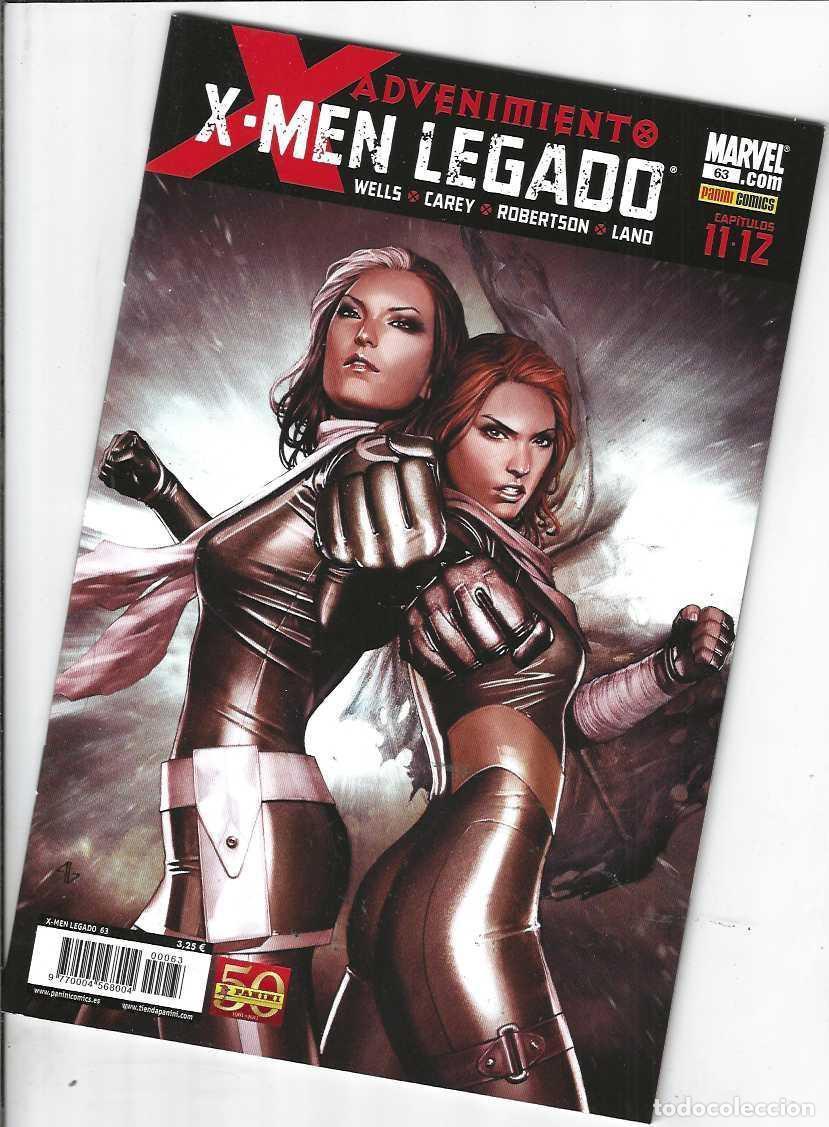 C&oacute;mics: X MEN LEGADO N&ordm; 63 - GRAPA PANINI - MUY BUEN ESTADO