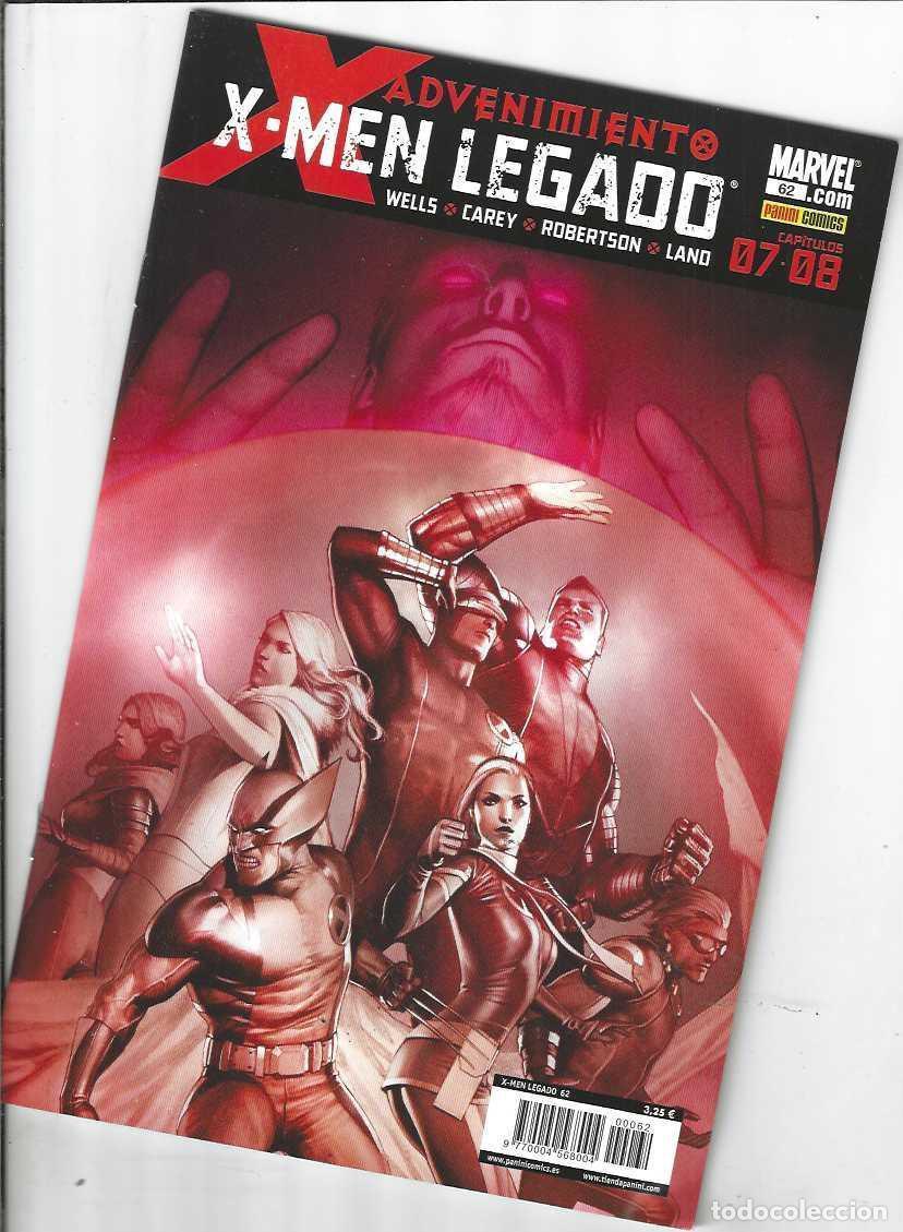C&oacute;mics: X MEN LEGADO N&ordm; 62 - GRAPA PANINI - MUY BUEN ESTADO